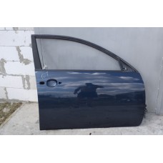 двері праві передні 107 Nissan primera p12 сині